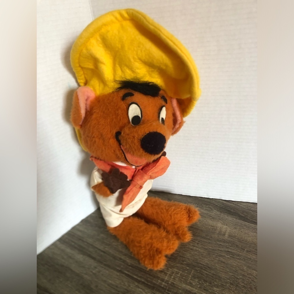Vtg Mighty Star Speedy Gonzales Plush